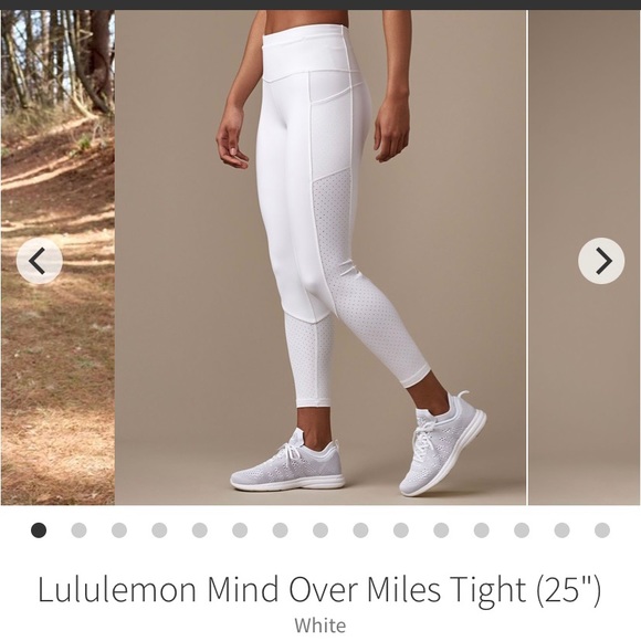 Sold!! Lululemon Mind Over Miles Tight 25” - Picture 3 of 8
